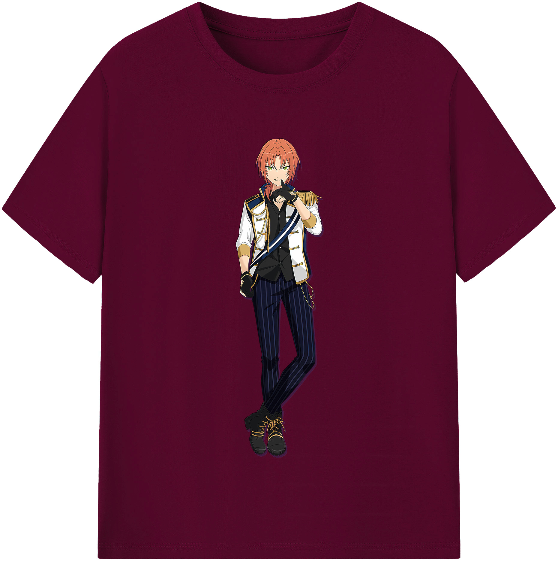 （画像用） あんさんぶるスターズ! Ensemble Stars レディースカジュアルプリントTシャツ（綿100％）